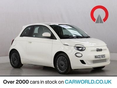 White Used 2022 Fiat 500e Icon Hatchback | £10,999 (Super price)