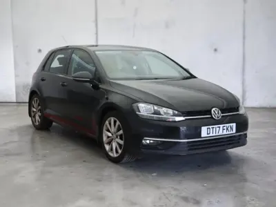 Used VW Golf VII GT 2017 Black Hatchback