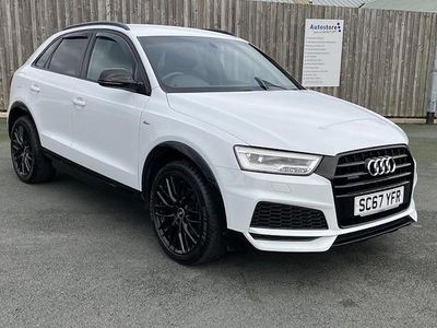 White Used 2018 Audi Q3 Black Edition SUV | £16,475 (Good price)