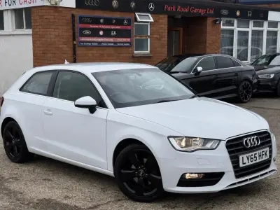 Used Audi A3 Sport 125 HP (91 kW) 2016 White Hatchback
