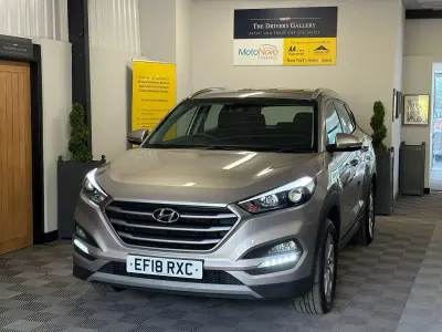 Używany Hyundai Tucson SE 177 KM (130 kW) 2018 Beżowy SUV