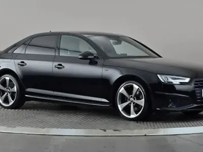 Used Audi A4 Black Edition 150 HP (110 kW) 2019 Black Sedan