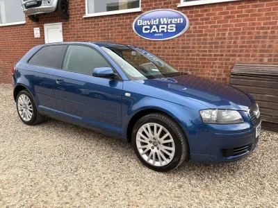 Used Audi A3 138 HP (101 kW) 2007 Blue Hatchback