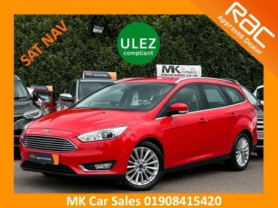 Gebraucht Ford Focus Titanium X 120 PS (88 kW) 2017 Rot Kombi