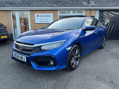Used Honda Civic Prestige 2018 Blue Hatchback