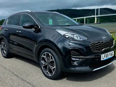 Used Kia Sportage GT-Line 136 HP (100 kW) 2019 Black SUV