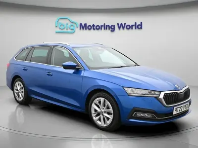 Begagnad Skoda Octavia SE L 150 HK (110 kW) 2022 Blå Kombi
