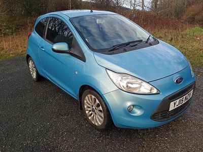 Blue Used 2015 Ford Ka Zetec Hatchback | £3,650 (Fair price)