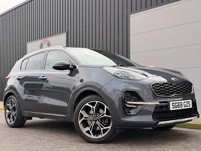 Used Kia Sportage GT-Line 177 HP (130 kW) 2018 Grey SUV