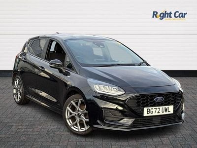 Agate black Used 2022 Ford Fiesta ST-Line Hatchback | £11,799 (Fair price)