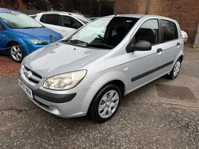 Used Hyundai Getz 62 HP (45 kW) 2007 Silver Hatchback