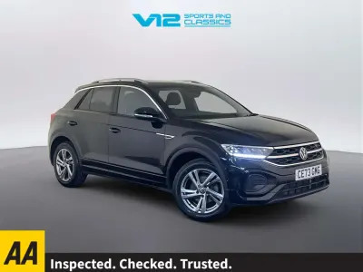 Used VW T-Roc R-line 150 HP (110 kW) 2023 Black SUV