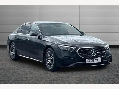 Used Mercedes E200 AMG line 200 HP (147 kW) 2025 Black Sedan