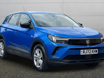 Used Vauxhall Grandland X 131 HP (96 kW) 2021 Blue SUV