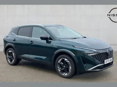 Used Nissan Qashqai N-Connecta 138 HP (101 kW) 2025 Green SUV