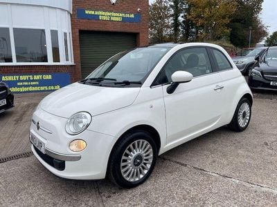 White Used 2013 Fiat 500 Lounge Hatchback | £2,799 (Good price)