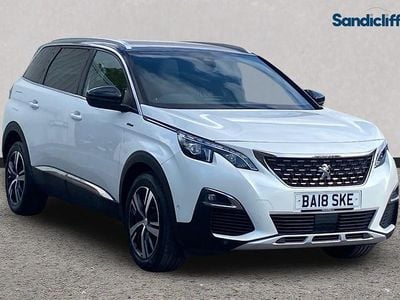 Second-hand Peugeot 5008 GT-line 130 CP (95 kW) 2018 Alb SUV
