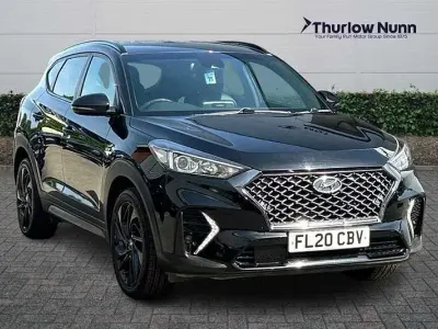 Used Hyundai Tucson N Line 177 HP (130 kW) 2020 Black SUV