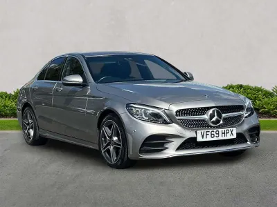 Used Mercedes C220 AMG line 2020 Silver Sedan