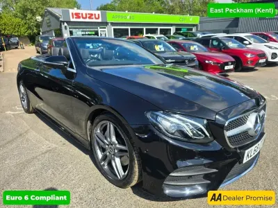 Usado Mercedes E220 AMG Line Premium 194 HP (142 kW) 2019 Preto Cabrios