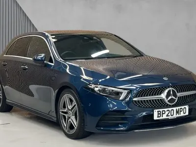 Used Mercedes A200 AMG Line Premium Plus 163 HP (119 kW) 2020 Blue