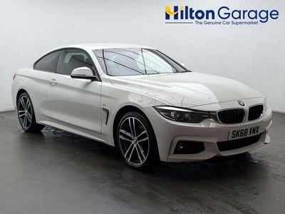 Used BMW 420 M Sport 190 HP (139 kW) 2018 White Coupe