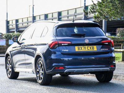 Blue Used 2021 Fiat Tipo Cross Hatchback | £12,096 (A bit pricey)