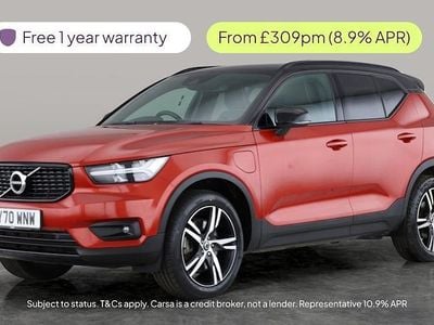 Red Used 2021 Volvo XC40 R-Design SUV | £19,816 (Good price)