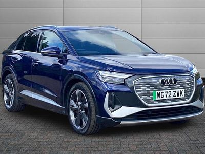 Used Audi Q4 e-tron S-Line 150 kW (204 HP) 2023 Blue SUV