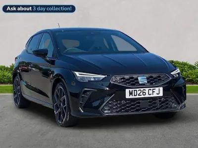 Used Seat Ibiza FR Sport 113 HP (83 kW) 2026 Black Hatchback