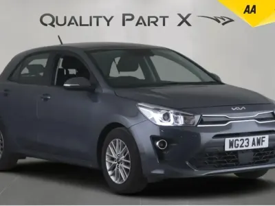 Used Kia Rio 84 HP (61 kW) 2023 Grey Hatchback