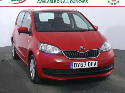 Used Skoda Citigo SE 60 HP (44 kW) 2017 Red Hatchback