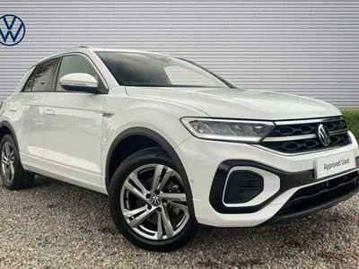 Begagnad VW T-Roc R-line 150 HK (110 kW) 2022 Vit SUV