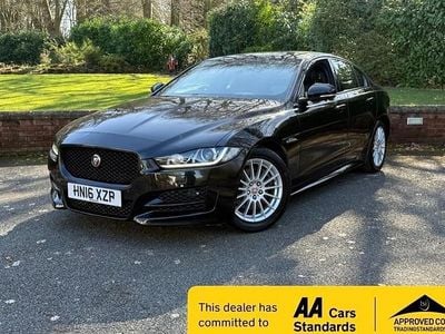 Used Jaguar XE R-Sport 163 HP (119 kW) 2016 Black Sedan