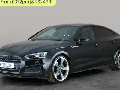 Usado Audi A5 Sportback Black Edition 190 HP (139 kW) 2019 Preto Citadino