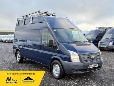 Blue Used 2013 Ford Transit Van | £6,795 (Good price)
