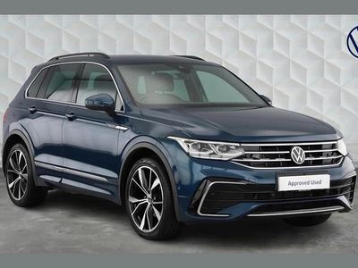 Used VW Tiguan R-line 150 HP (110 kW) 2023 Blue SUV