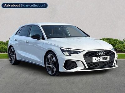 White Used 2021 Audi A3 Advanced Hatchback | £19,136 (A bit pricey)