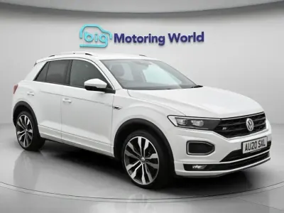 Used VW T-Roc R-line 150 HP (110 kW) 2020 White SUV