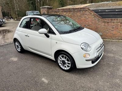 Used Fiat 500 Lounge 2008 White Hatchback
