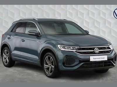 Blue Used 2022 VW T-Roc R-line SUV | £22,150 (Fair price)