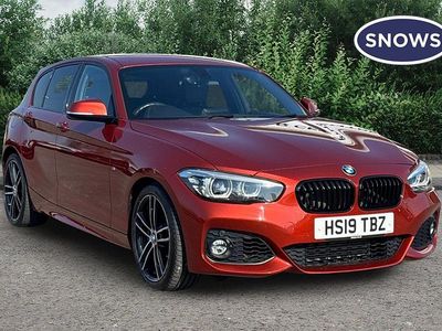 Used BMW 118 M Sport 136 HP (100 kW) 2019 Orange Hatchback