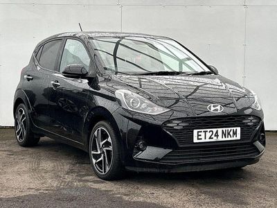Black Used 2024 Hyundai i10 Premium Hatchback | £14,244 (Fair price)