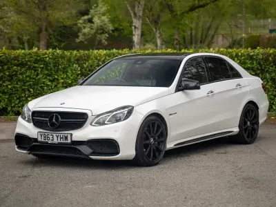 Used Mercedes E63 AMG 550 HP (404 kW) 2014 White Sedan