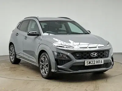 Używany Hyundai Kona N Line 120 KM (88 kW) 2022 Szary SUV