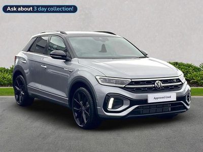 Silver Used 2025 VW T-Roc Black Edition SUV | £29,749 (Expensive)