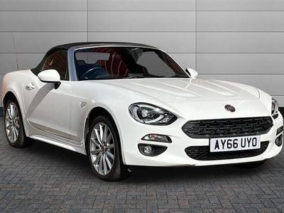 Used Fiat 124 Spider Lusso Plus 140 HP (102 kW) 2016 White Cabriolet
