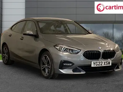Begagnad BMW 218 Sport Line 136 HK (100 kW) 2022 Grå Sportkupé