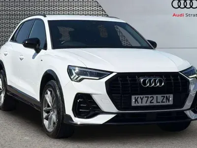 Used Audi Q3 Black Edition 150 HP (110 kW) 2022 White SUV