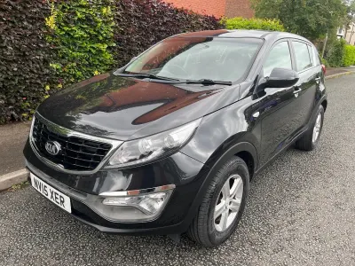 Used Kia Sportage 135 HP (99 kW) 2015 Black SUV